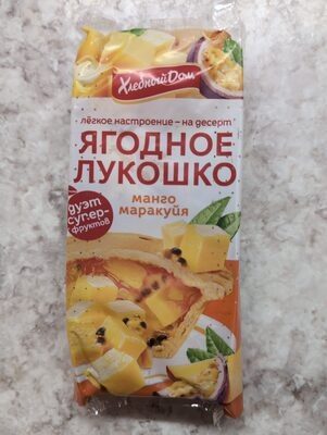 Кекс «Ягодное Лукошко» с начигкой из манго и маракуйи