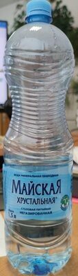 Вода минеральная природная "Майская Хрустальная"