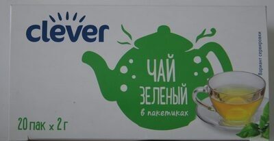 Чай зеленый в пакетиках