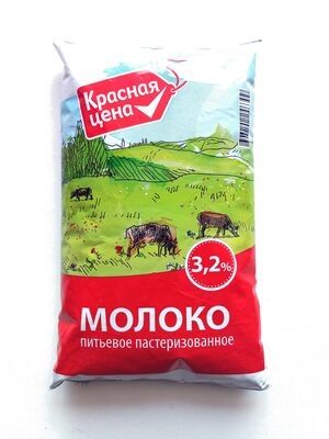Молоко питьевое пастеризованное 3,2%