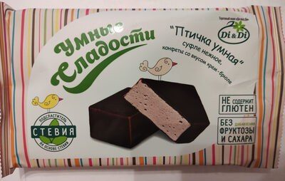 Конфеты Умные сладости со вкусом крем-брюле