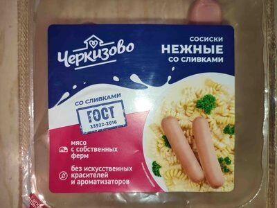 Сосиски нежные со сливками