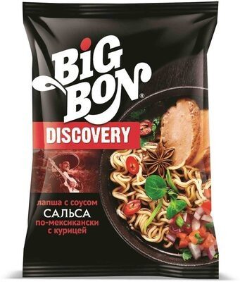 Big Bon Discovery Лапша с соусом сальса по-мексикански с курицей