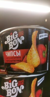 Чипсы чашка копченая паприка BigBon