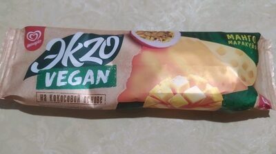 Ekzo vegan Манго-маракуйя на кокосовой основе