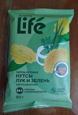 Чипсы нутовые из нутовой муки