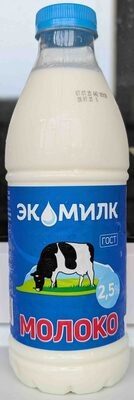 Молоко Экомилк 2.5%
