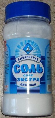 Выварочная соль сорт "экстра" пищевая