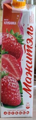 напиток сывороточно-молочный Мажитэль вкус клубника