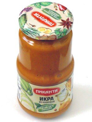 Икра из кабачков