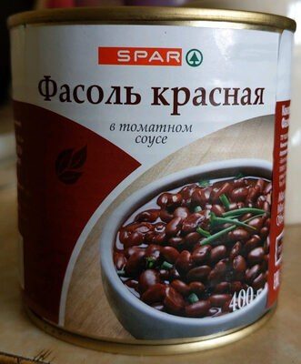 Фасоль красная в томатном соусе