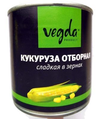 Кукуруза отборная сладкая в зёрнах