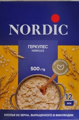 Овсяные хлопья Геркулес