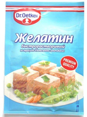 Желатин быстрорастворимый