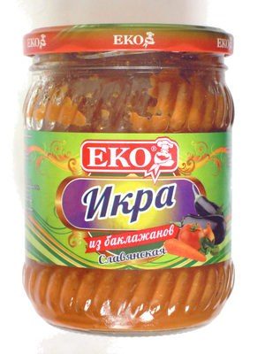 Икра из баклажанов Славянская
