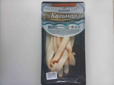 Кальмар филе-ломтики горячего копчения