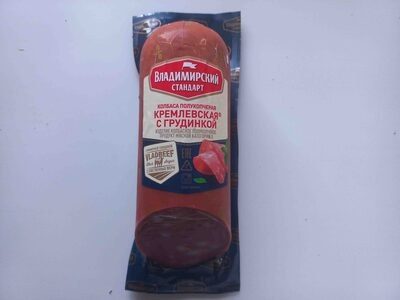Колбаса полукопченая Кремлевская с грудинкой