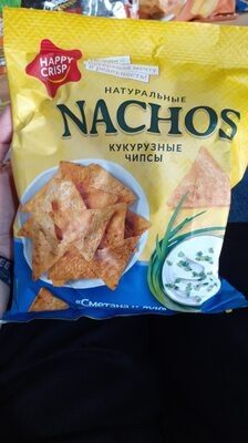 Натуральные Кукурузные Чипсы Nachos Сметана И Лук
