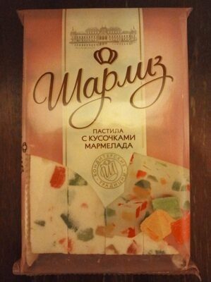 Пастила с кусочками мармелада