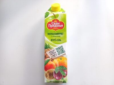 Сок мультифруктовый с мякоть восстановленный