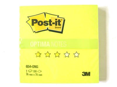 Стикеры Post-it «Оптима» [654-ONG]