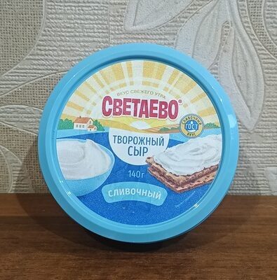 Творожный сыр сливочный