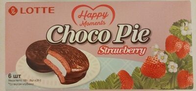 Печенье Choco Pie Strawberry