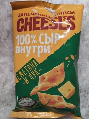 Чипсы пшенично-картофельные запечённые со вкусом сметаны и лука
