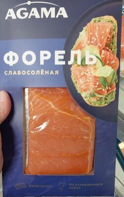 Форель слабосолёная