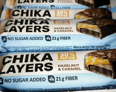 Chikalayers hazelnut&caramel
