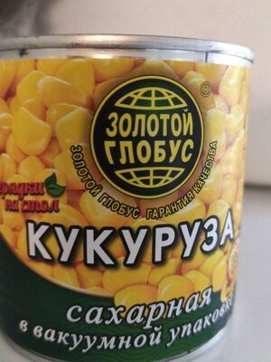 Консервированная кукуруза с сахаром