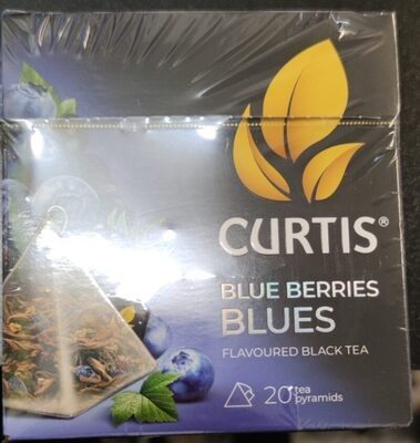 Blue berries blues. Чай чёрный листовой цейлонский ароматизированный с добавками в пирамидках