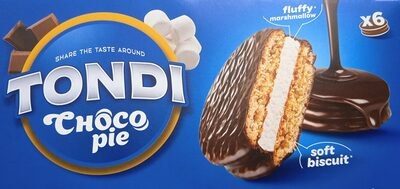 TONDI Choco pie с маршмеллоу смотка