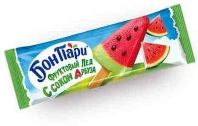 бон пари фруктовый лед с соком арбуза