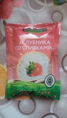 Каша Овсяная "Клубника со сливками"
