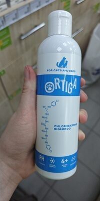 Ortiga шампунь с хлоргексидином