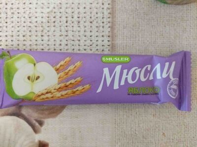мюсли яблоко