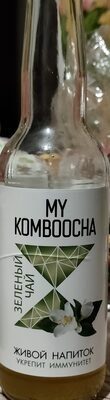 Напиток брожения "комбуча" на чайном грибе "зелёный чай"