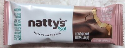 Шоколадный батончик Salty Caramel с арахисовой пастой и карамелью