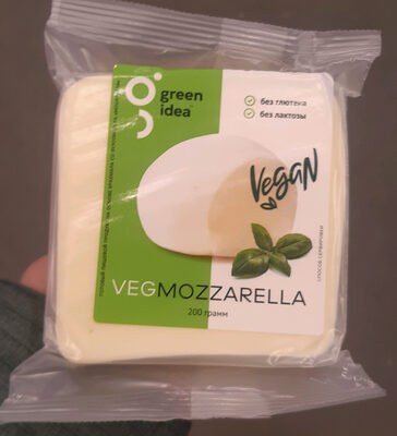 Green idea Готовый пищевой продукт на основе крахмала со вкусом сыра "Моцарелла"