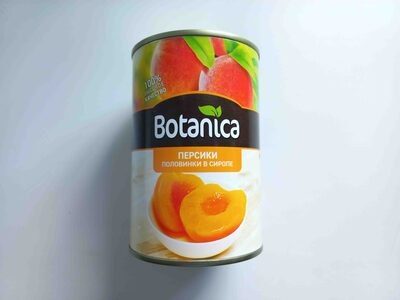 Персики половинки в сиропе