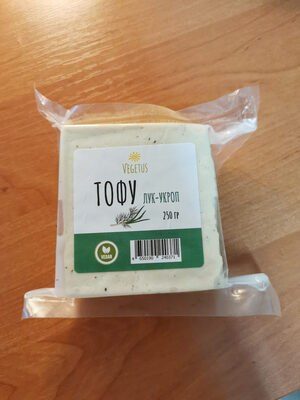 Пищевой соевый продукт "Тофу лук-укроп"