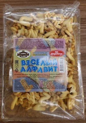 Печенье затяжное «Веселый алфавит» на фруктозе