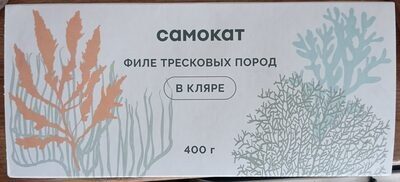 Рыбное филе тресковых пород в кляре