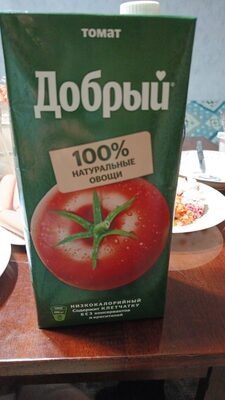 Нектар томатный с сахаром и солью