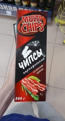Чипсы картофельные бекон