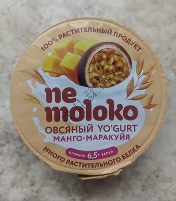 Овсяный yo'gurt манго-маракуйя