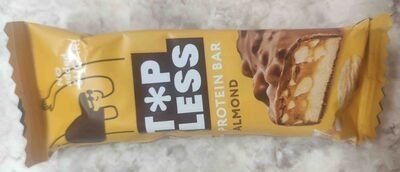 Protein bar батончик глазированный с дробленным миндалем