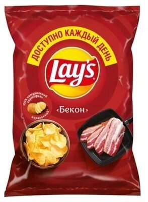 Чипсы картофельные со вкусом бекона