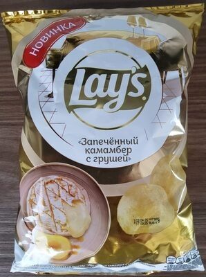 Чипсы Lays Камамбер с грушей смотка